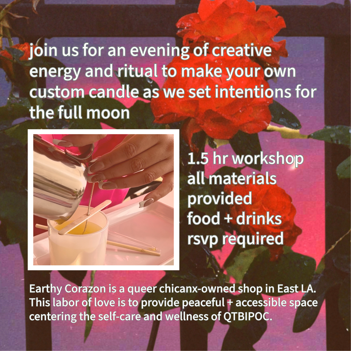 Full Moon Candle Making Sep. 7