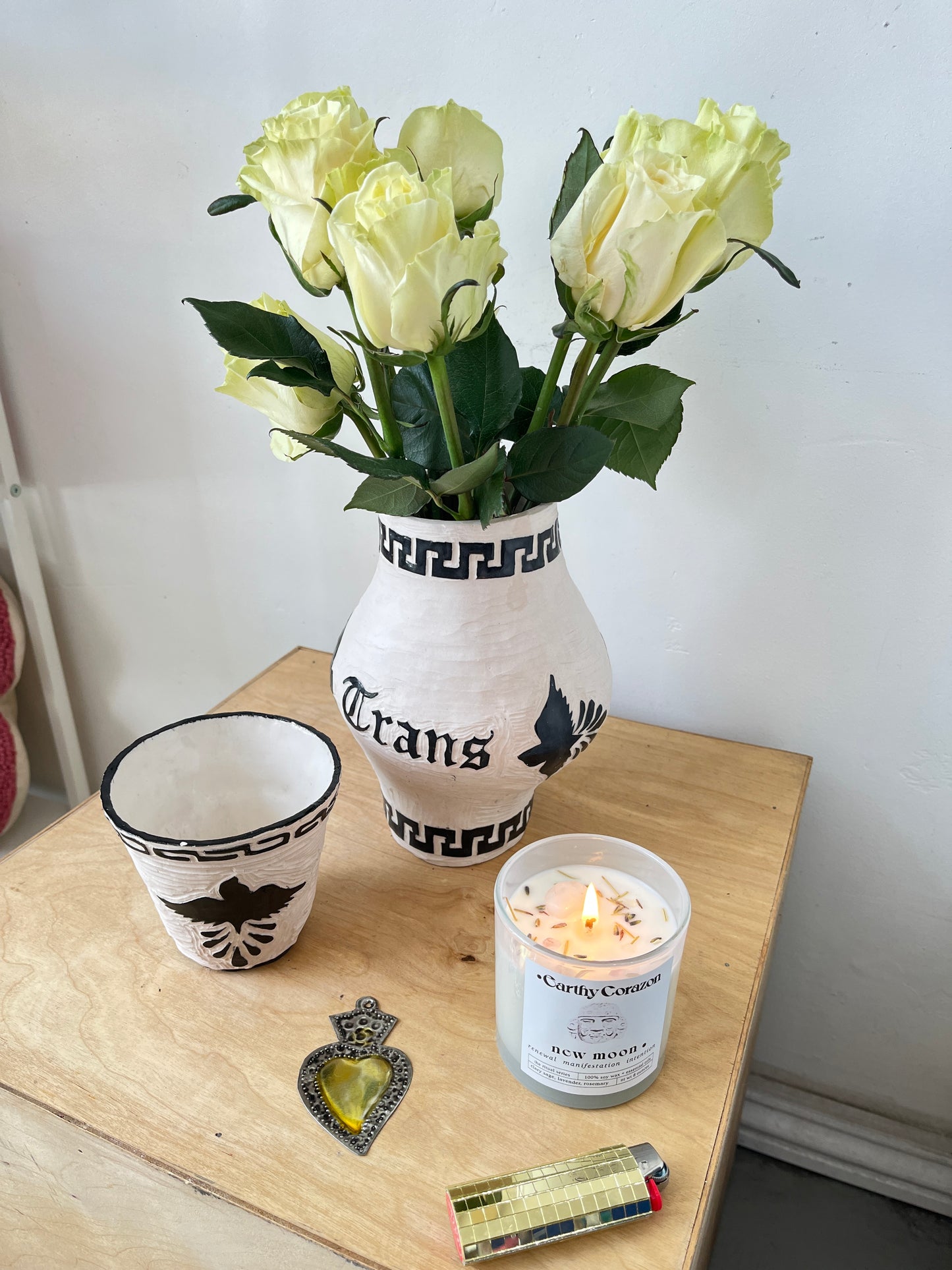 New Moon Candle