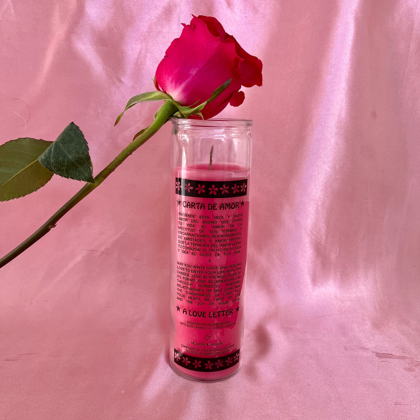 Honey & Roses Altar Candle