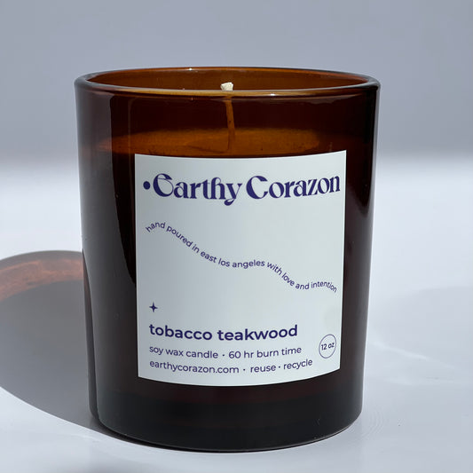 Tobacco Teakwood Candle