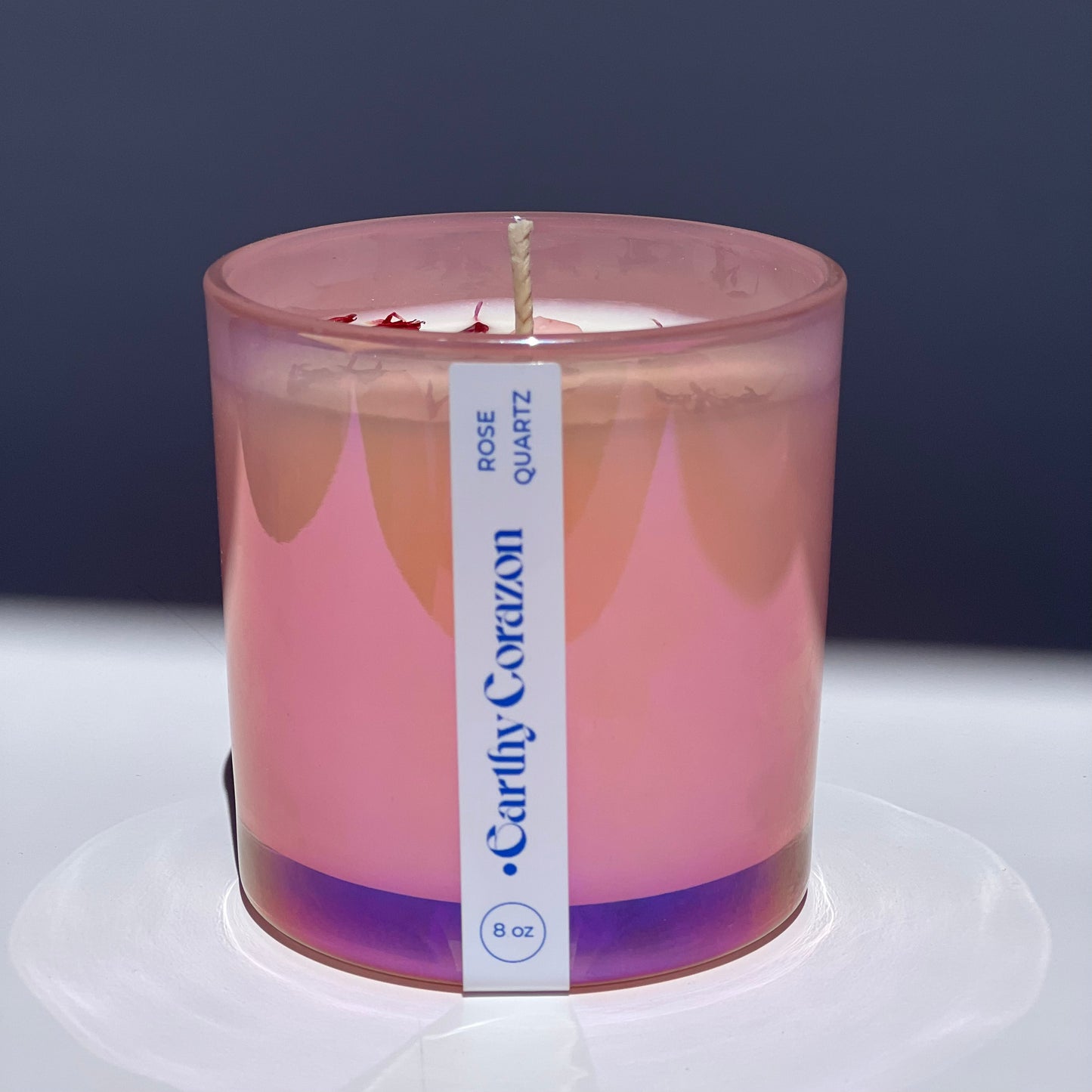 Rose Quartz Candle
