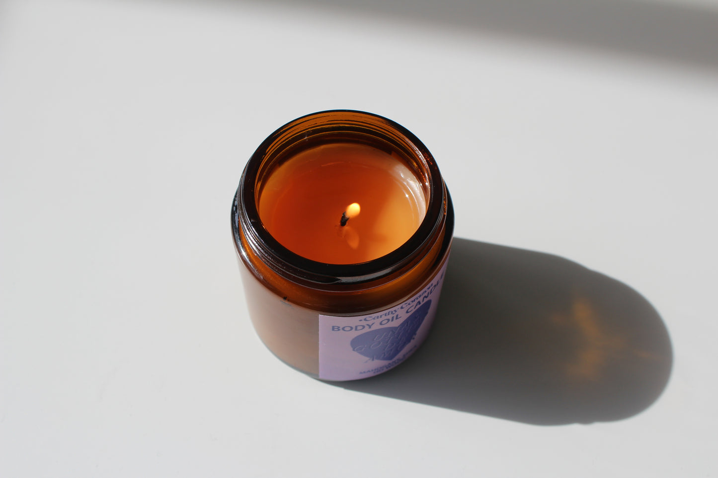 Body Oil Candle