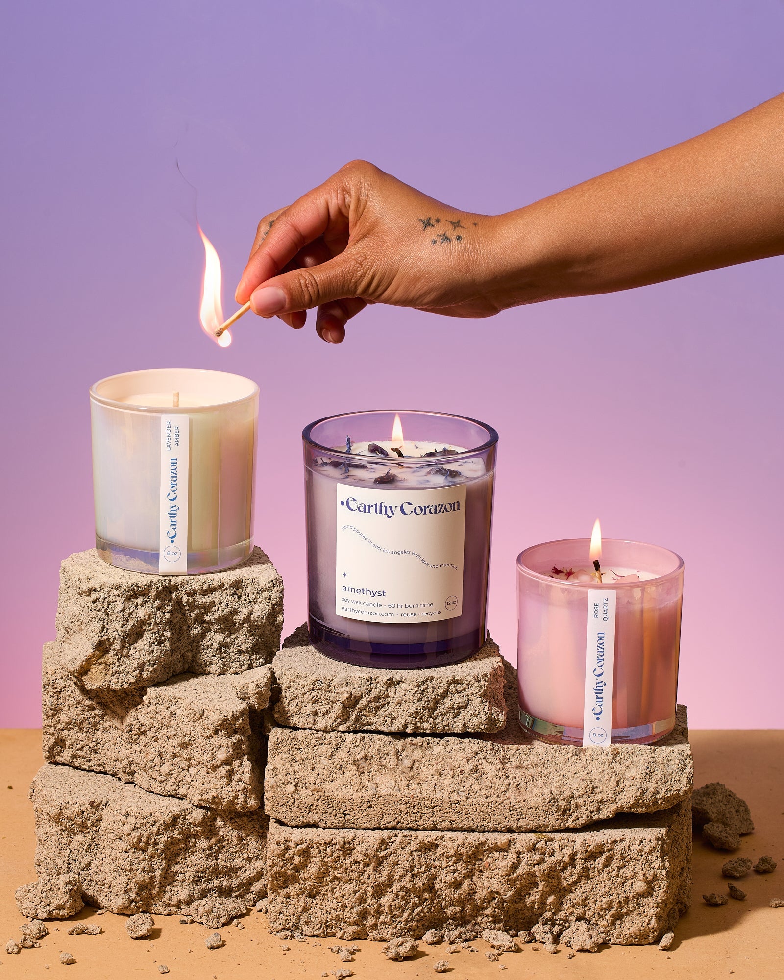 CRYSTAL CANDLES