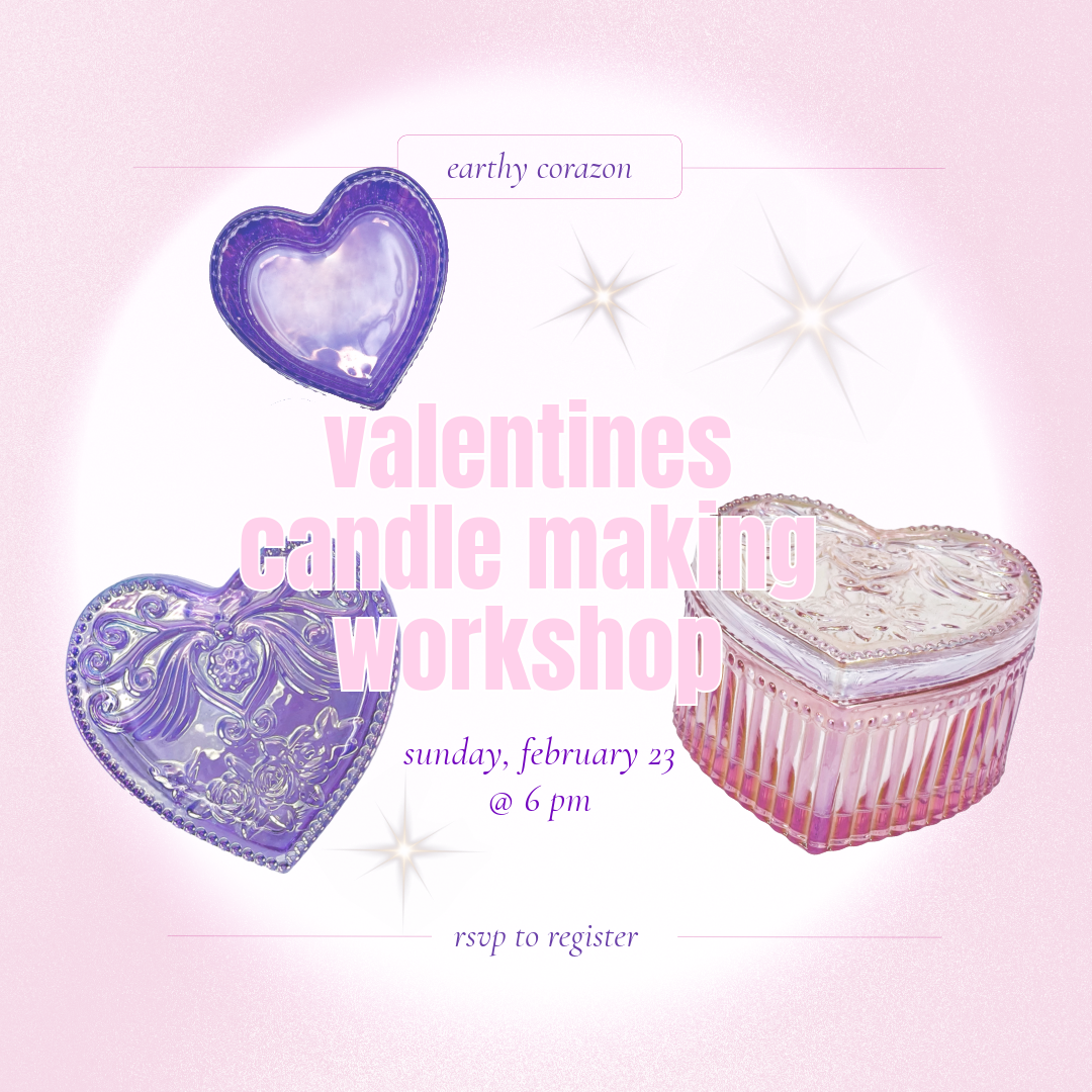 Valentines Candle Making Workshop Feb. 23