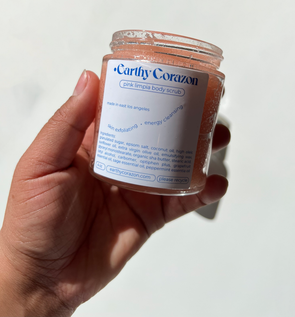 Pink Limpia Body Scrub