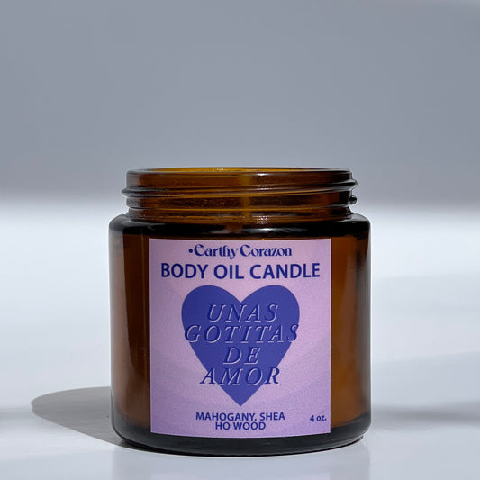 Body Oil Candle