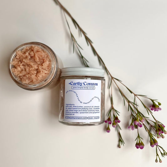 Pink Limpia Body Scrub